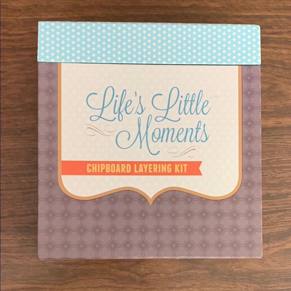 Life's Little Moments Chipboard Layering Kit